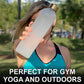 1L Water Bottle With 32 OZ Time Marker BPA Free