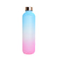 1L Water Bottle With 32 OZ Time Marker BPA Free