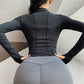 Long Sleeve Yoga Shirts For Women