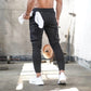 Men's Sport Joggers With Multiple Zippable  pockets