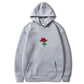 Men's Harajuku Rose Hoodie