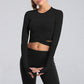 Women Seamless Yoga T-Shirt