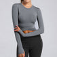 Women Seamless Yoga T-Shirt