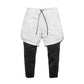 Men's Dry Fit Running Shorts With Double Layer And Phone Pocket