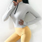 Long Sleeve Yoga Shirts For Women