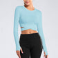 Women Seamless Yoga T-Shirt