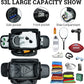 Men Sports Duffle Bag with Shoe Compartment