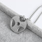Steel Necklace With Detachable Pendant
