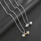 Steel Necklace With Detachable Pendant