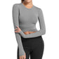 Women Seamless Yoga T-Shirt